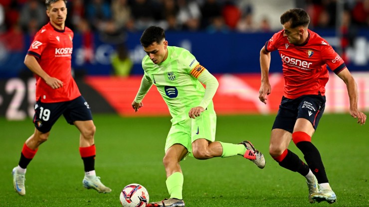 Osasuna thua 8/9 lần gặp Barcelona gần nhất