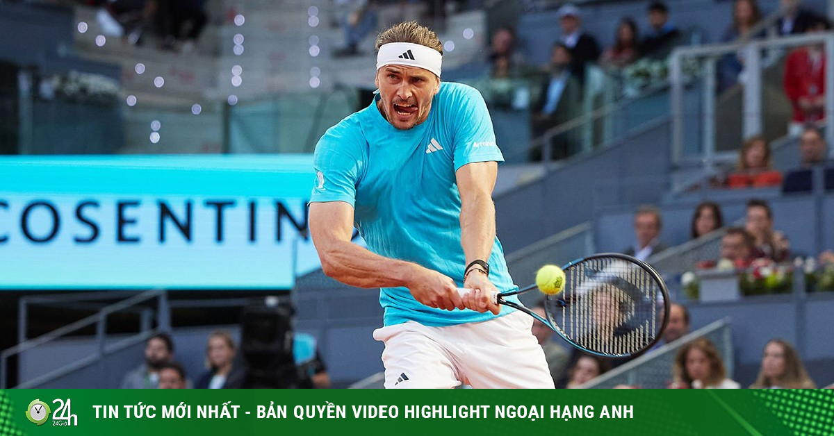 Video tennis Cobolli - Zverev: "Đòi nợ" thành công, sánh ngang Federer - Nadal (Madrid Open)