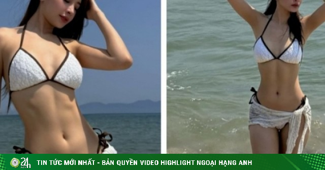 Chi Pu nóng bỏng với bikini ở tuổi U40