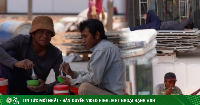 'Bữa cơm nhanh, giấc ngủ vội' giữa nắng gắt ở đại công trường sân bay Long Thành