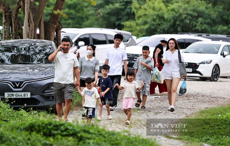 Khu vực đông nhất là nơi cắm trại (camping). 