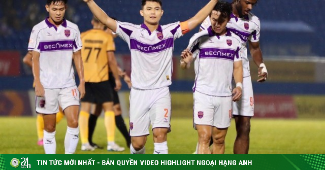 Video bóng đá Becamex TP.HCM - Thanh Hóa: 1 phút 2 bàn, sao U23 Việt Nam xuất thần (V-League)