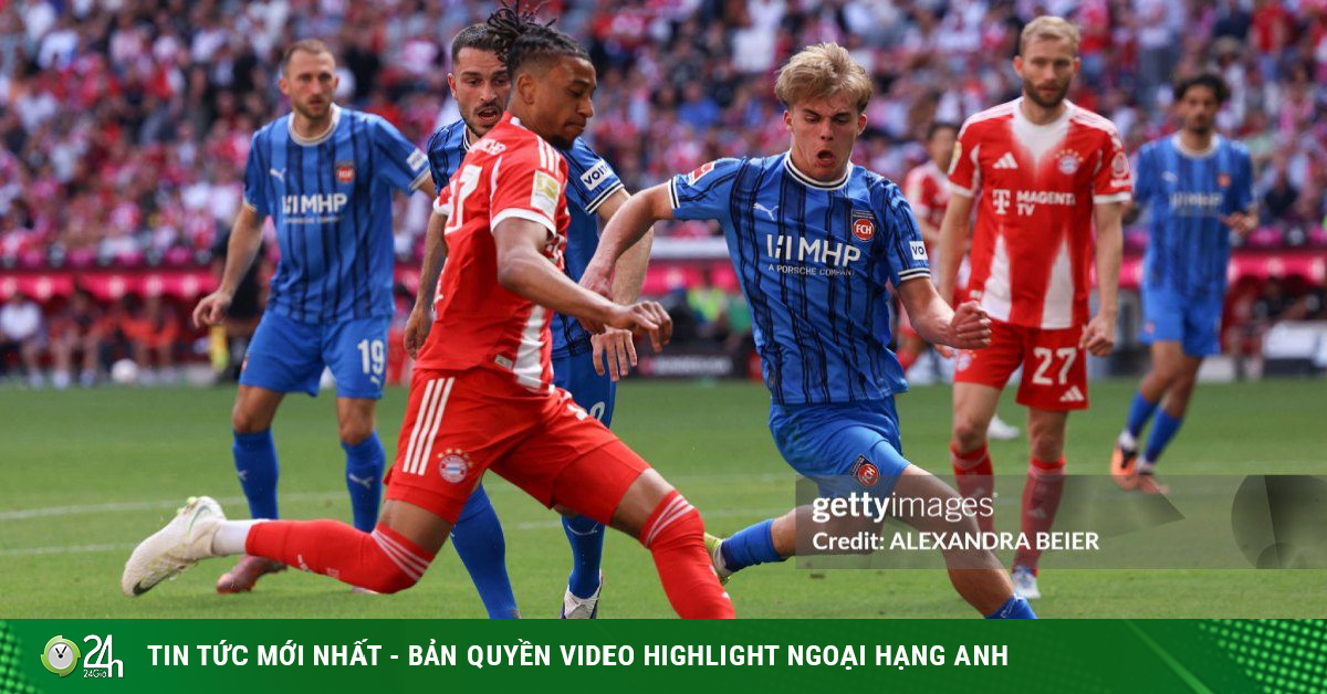 Video bóng đá Bayern Munich - Heidenheim: Bữa tiệc 6 bàn thắng (Bundesliga)