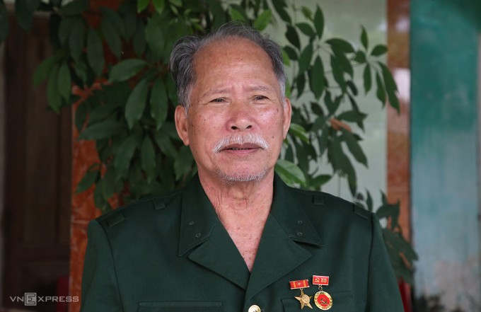 Anh hùng lực lượng vũ trang Võ Xuân Khuể. Ảnh: Đắc Thành