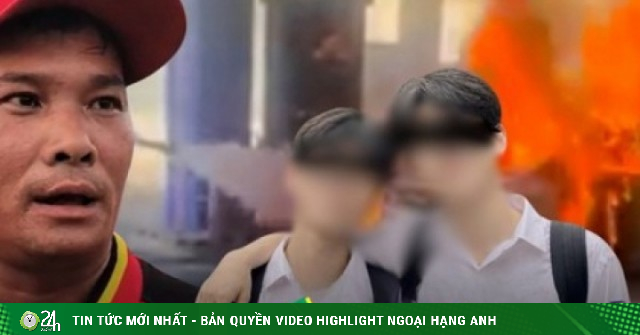Nhân chứng kể lại phút dập lửa vụ cháy ô tô tại cây xăng, xót xa tiếng gào khóc vô vọng của người mẹ
