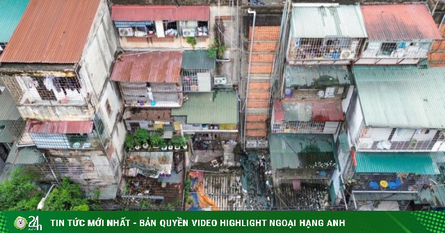 Cận cảnh khu tập thể dày đặc 'chuồng cọp' ở Hà Nội đang chờ cải tạo