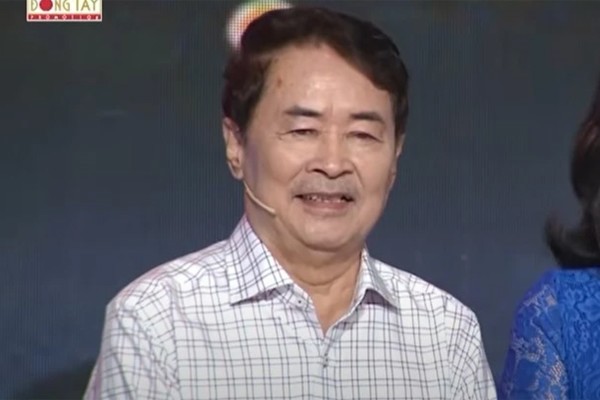 Nghệ sĩ Hai Nhất tham gia chương trình Ký ức vui vẻ.