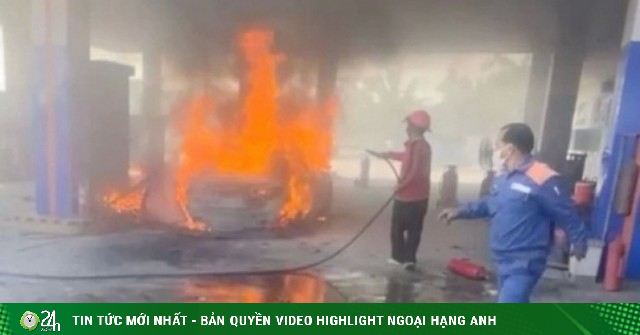 Vụ cháy ô tô tại cây xăng khiến 2 người tử vong, tạm giữ tài xế và chủ phương tiện