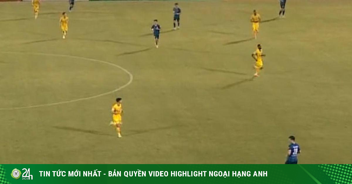 Video bóng đá SLNA - HAGL: SAO U23 Việt Nam sắm vai người hùng (V-League)