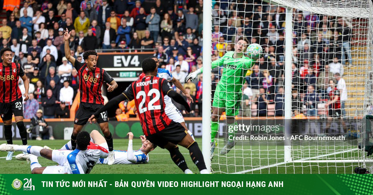 Video bóng đá Bournemouth - Crystal Palace: Sai lầm nối tiếp sai lầm (Ngoại hang Anh)