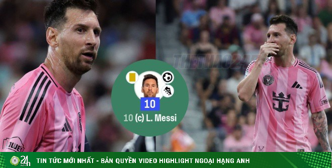 Messi ghi bàn 906, trận thứ 100 cho Inter Miami vẫn hóa thảm họa