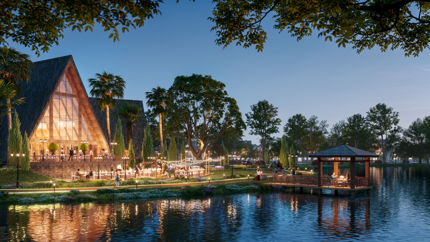 The Grand Clubhouse sử dụng vật liệu bền vững với thời gian
