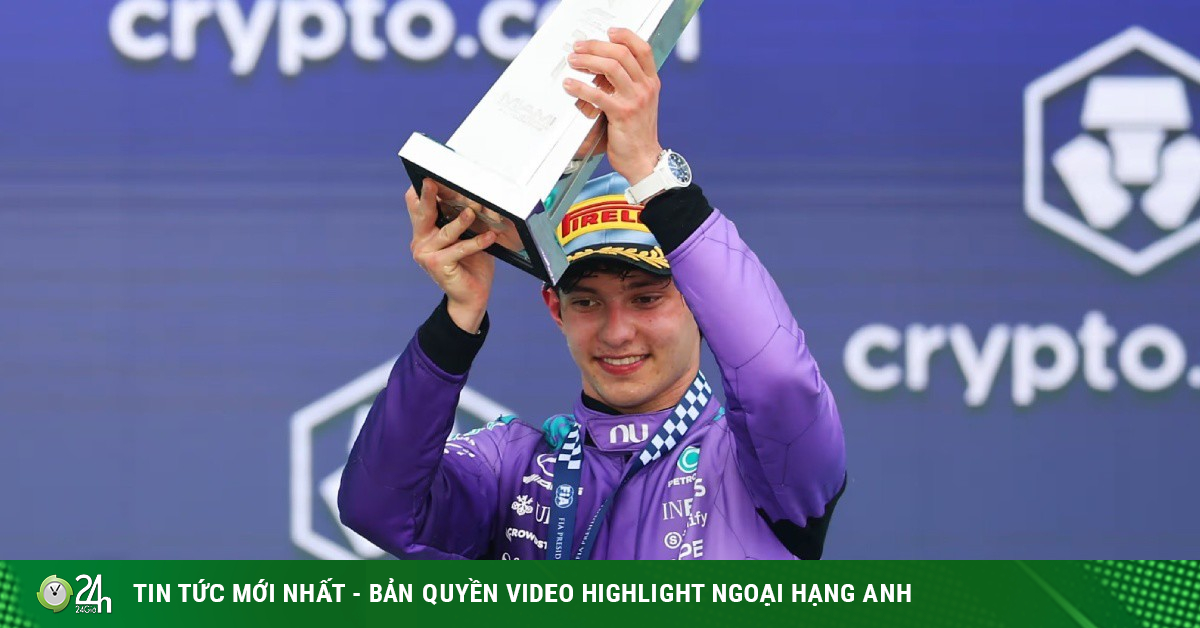 Đua xe F1, Miami GP: Antonelli ghi chuỗi kỉ lục với chiến thắng tại Miami