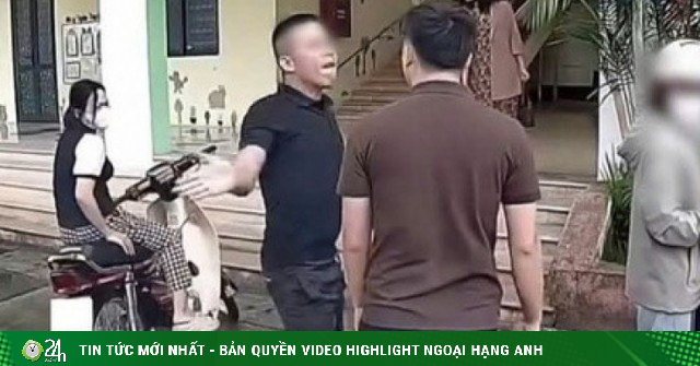 Phụ huynh hung hăng tát shipper giao thực phẩm tại sân trường mầm non