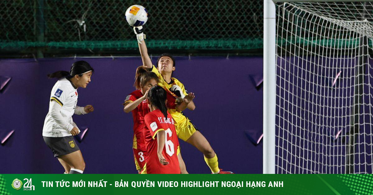 Video bóng đá nữ U17 Việt Nam - Trung Quốc: Kiên cường chống trả, điểm nhấn bóng bổng (U17 châu Á)
