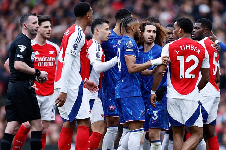 Arsenal và Chelsea không có thành tích tốt trong các trận đại chiến của nhóm "Big 6"