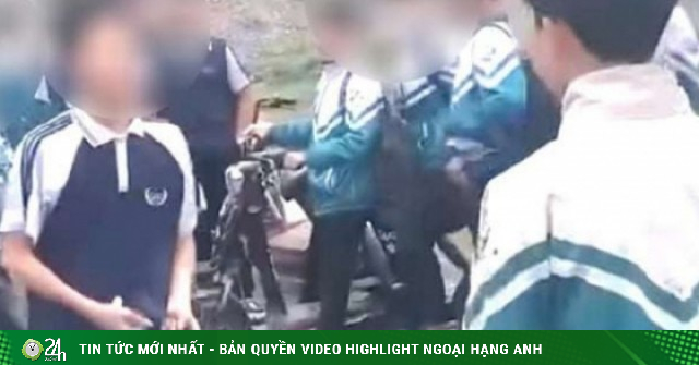 Trường THCS Chuyên Ngoại (Ninh Bình) lên tiếng vụ học sinh lớp 7 hành hung đàn anh lớp 9