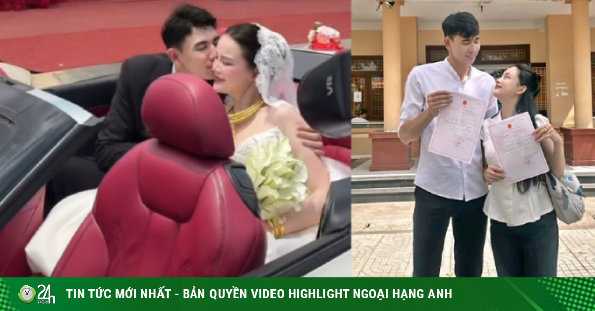 Chủ công số 1 bóng chuyền Việt Nam "lên xe hoa": Rước "cục vàng" xinh như mộng