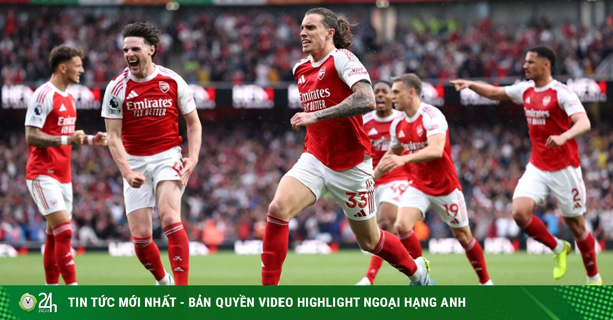 Kịch bản Arsenal vô địch sớm Ngoại hạng Anh: Giải cơn khát 22 năm, Man City ôm hận