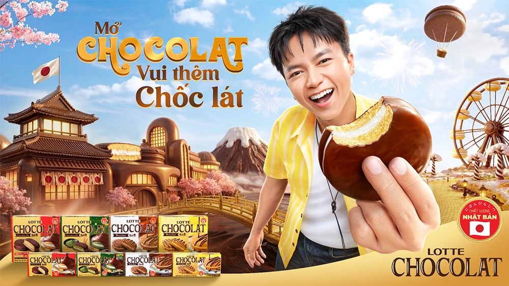Một lần mở bánh LOTTE CHOCOLAT là một lần khám phá bất ngờ, vui thêm chốc lát cho ngày dài bận rộn