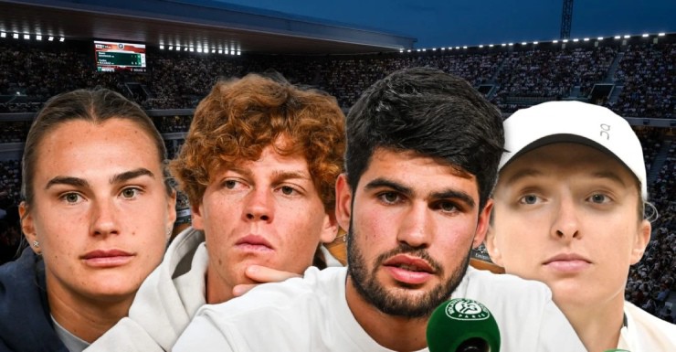 C&aacute;c tay vợt kh&ocirc;ng h&agrave;i l&ograve;ng với tiền thưởng ở Roland Garros 2026
