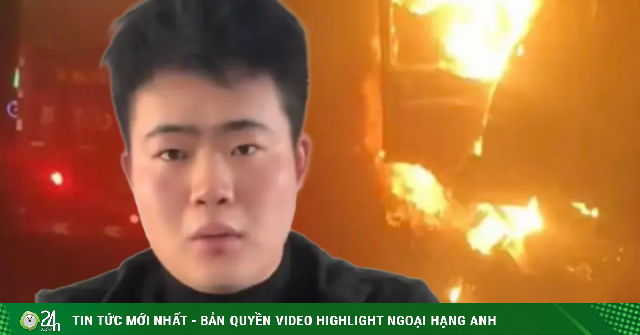 Chạy đua với tử thần cứu 2 người khỏi ô tô bốc cháy và đường hầm đầy khói độc