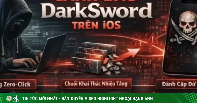 Cảnh báo bộ công cụ DarkSword 'tấn công' chiếm quyền kiểm soát thiết bị iPhone