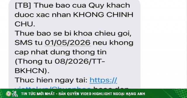 Xác thực thông tin thuê bao: Hàng nghìn SIM đã bị khoá do... không chính chủ