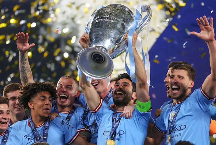 Man City đã và đang kiếm bộn tiền nhờ Cúp C1