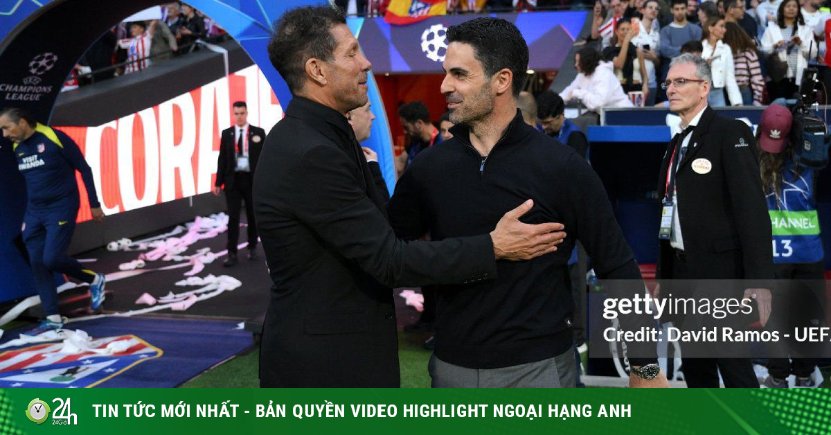 Arsenal vào chung kết cúp C1: Arteta vui hết nấc, Simeone thẳng thắn nhận thua