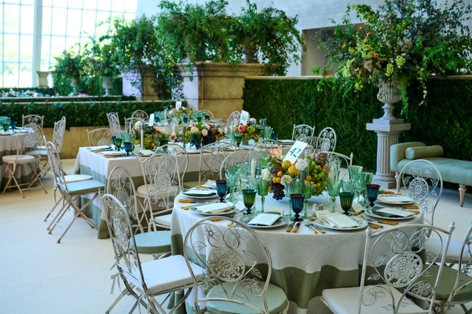 Bàn tiệc tại Met Gala năm nay.