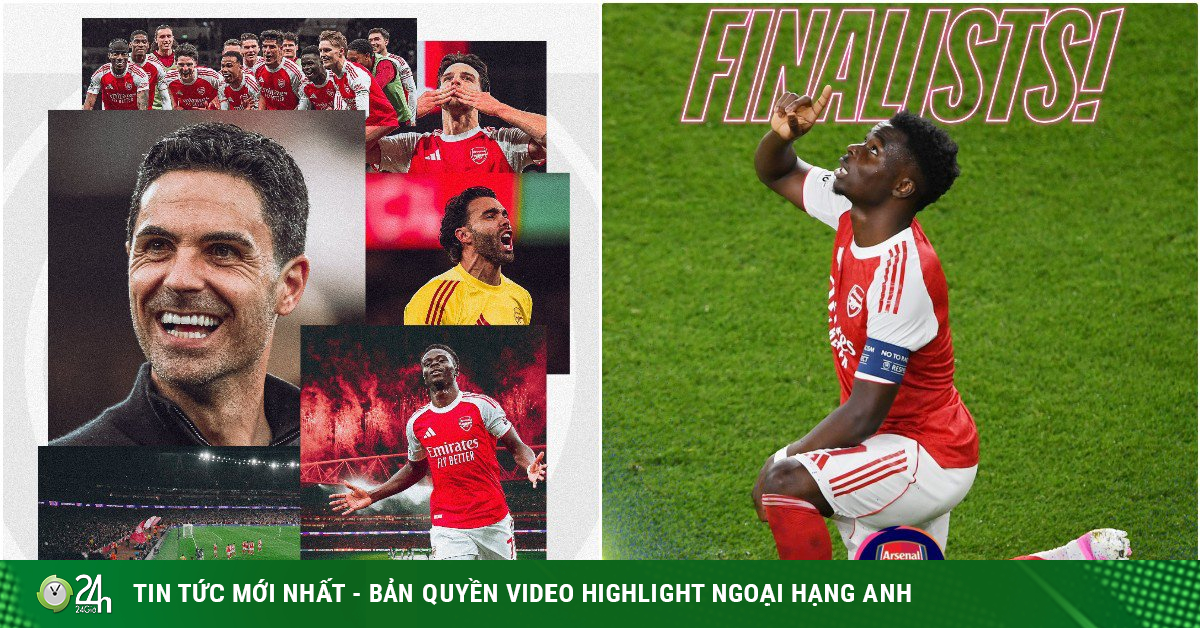 Lộ diện anh tài đầu tiên của chung kết Cúp C1: Arsenal ngạo nghễ tranh ngôi báu
