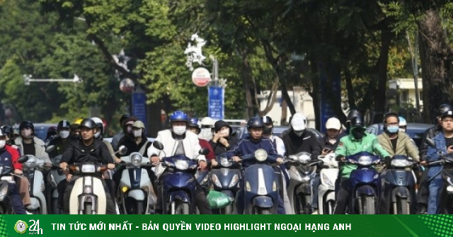 Hơn 90% xe máy trong vành đai 1 Hà Nội sử dụng xăng
