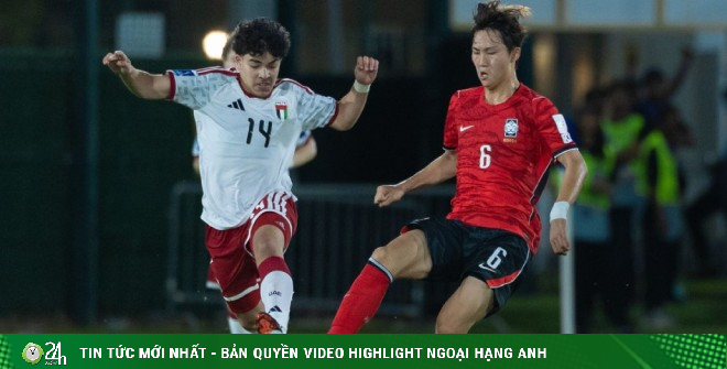 Video bóng đá U17 Hàn Quốc - U17 UAE: "Phủ đầu" choáng váng, thoát hiểm cuối trận (Giải châu Á)