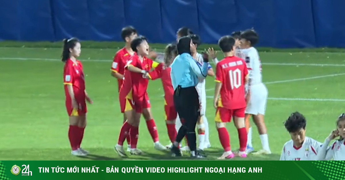 Video bóng đá U17 nữ Việt Nam - U17 nữ Myanmar: Đỉnh cao sút phạt, giật vé tứ kết (U17 châu Á)