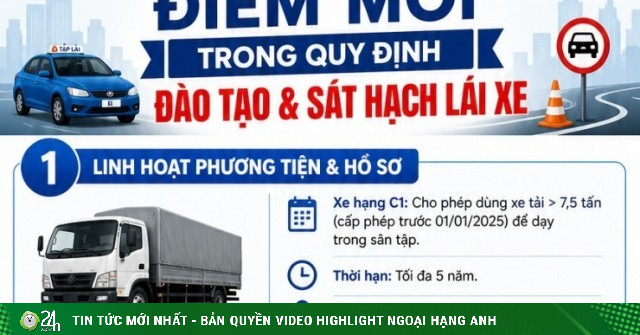 Những điểm mới trong đào tạo, sát hạch lái xe có hiệu lực từ 1/7