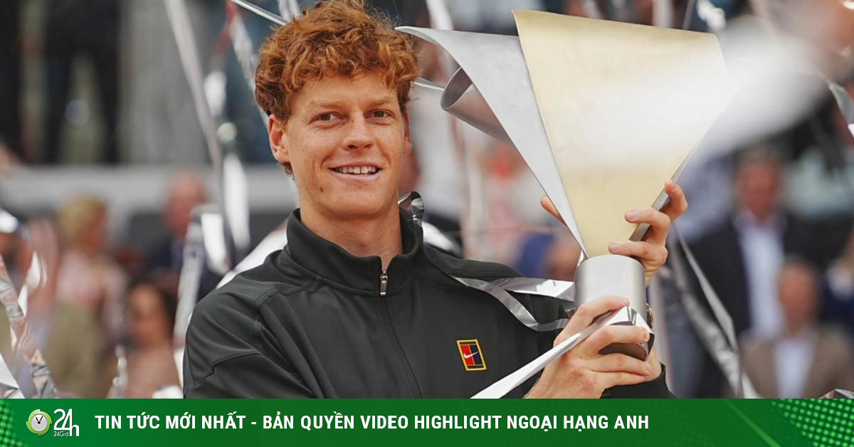 Nóng nhất thể thao sáng 7/5: Sinner được xếp ngang tầm Nadal ở Roland Garros