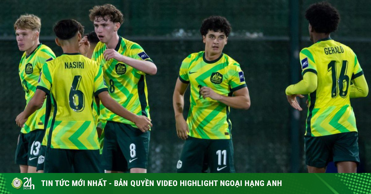 Video bóng đá U17 Australia - U17 Ấn Độ: Ứng viên vô địch phô diễn đẳng cấp (Giải châu Á)