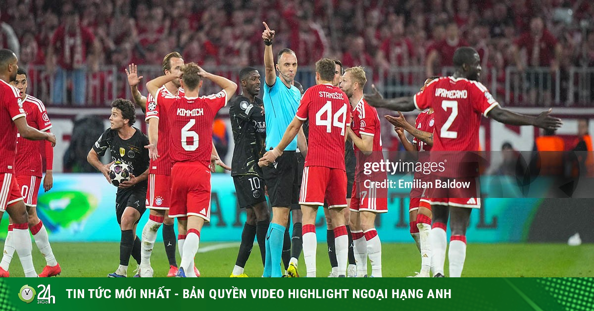 Tranh cãi đại chiến Bayern Munich - PSG: 3 lần trọng tài thiên vị gã nhà giàu Paris?