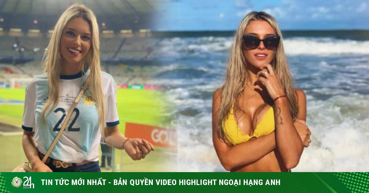 Mỹ nhân đẹp nhất World Cup: Người đẹp siêu "vòng 3" mê hoặc tiền đạo Argentina