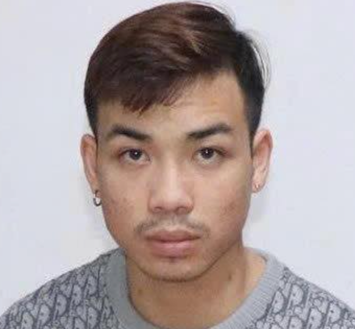 Nguyễn Minh Hiệp tại cơ quan công an. Ảnh: Công an Hà Nội