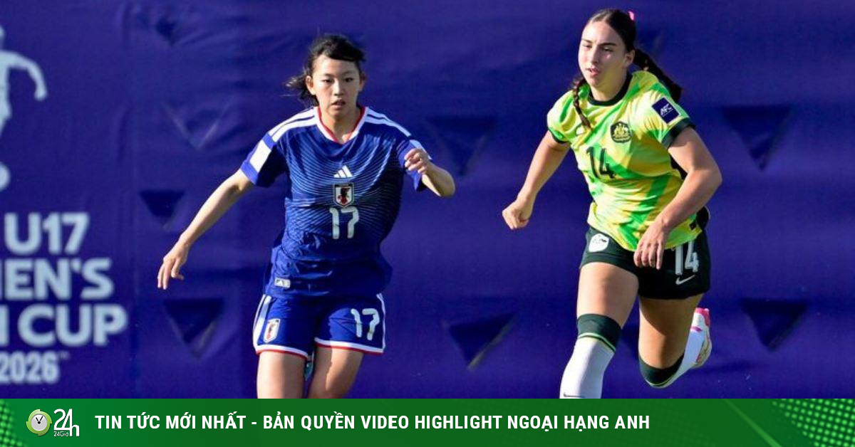 Video bóng đá nữ U17 Nhật Bản - U17 Australia: Đối thủ của U17 Việt Nam thua đậm (Giải châu Á)