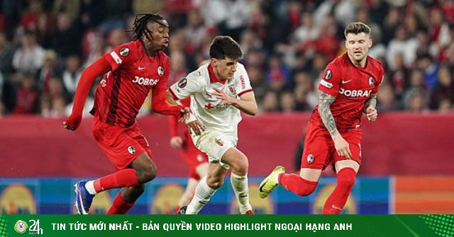 Video bóng đá Freiburg - Braga: Thẻ đỏ tai hại, hiệp 2 gay cấn (Europa League)