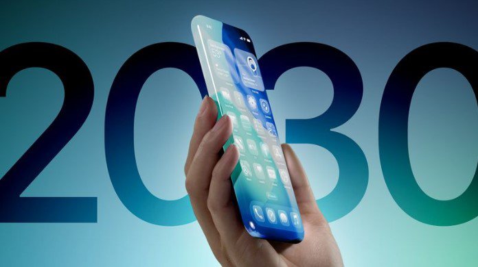 Ảnh concept iPhone 2030.