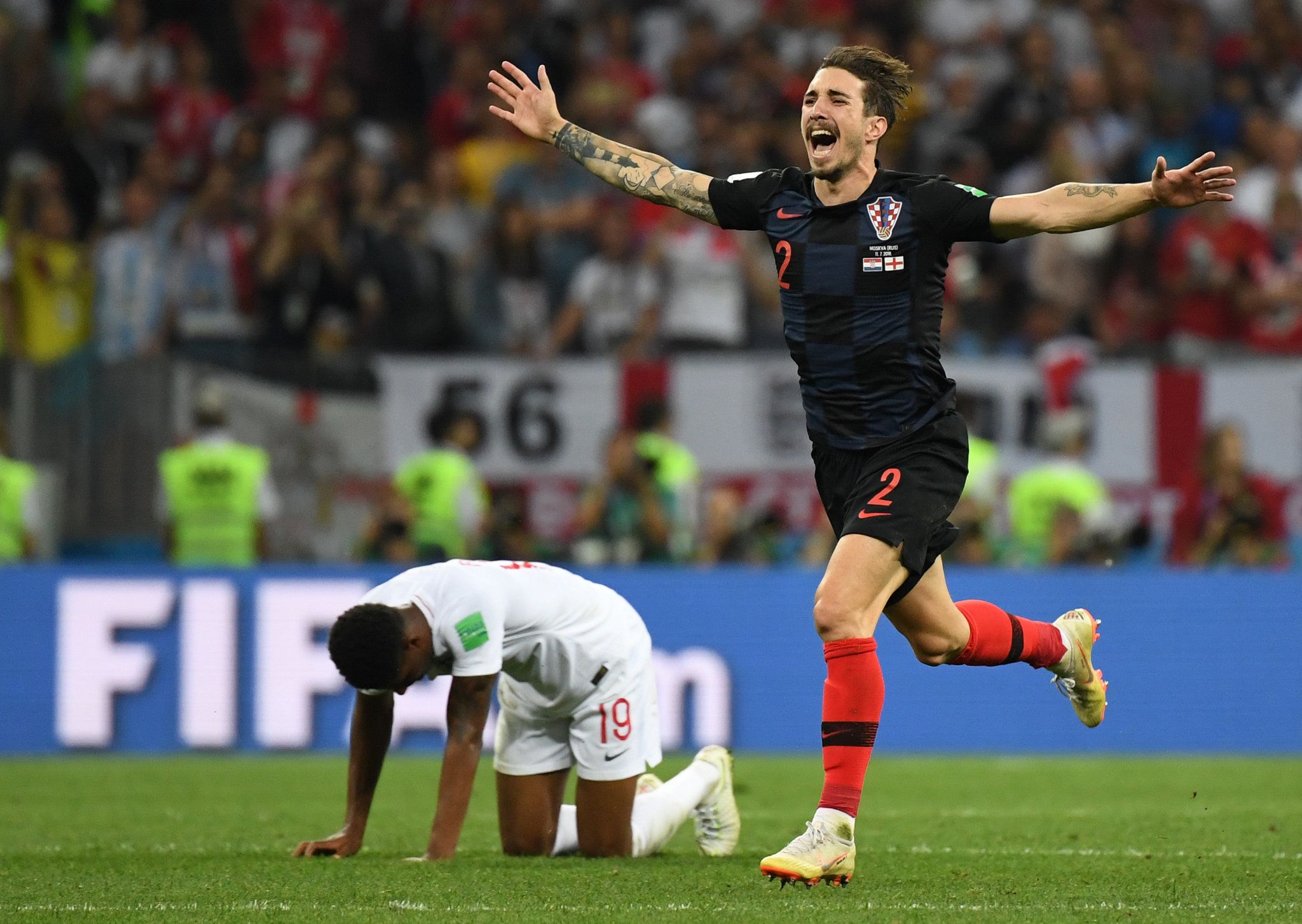 Croatia đã ngáng đường Anh vào chung kết năm 2018, nhưng giờ Croatia đã trở nên già cỗi