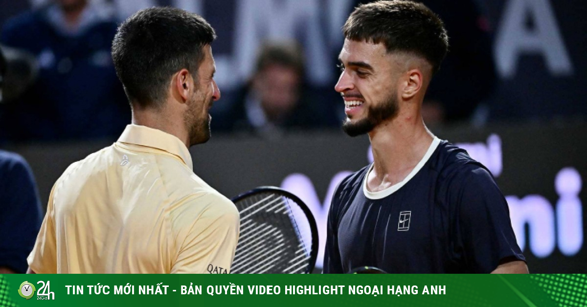 Djokovic thua sốc ở Rome Open, sao 20 tuổi biến "lời tiên tri" thành sự thật