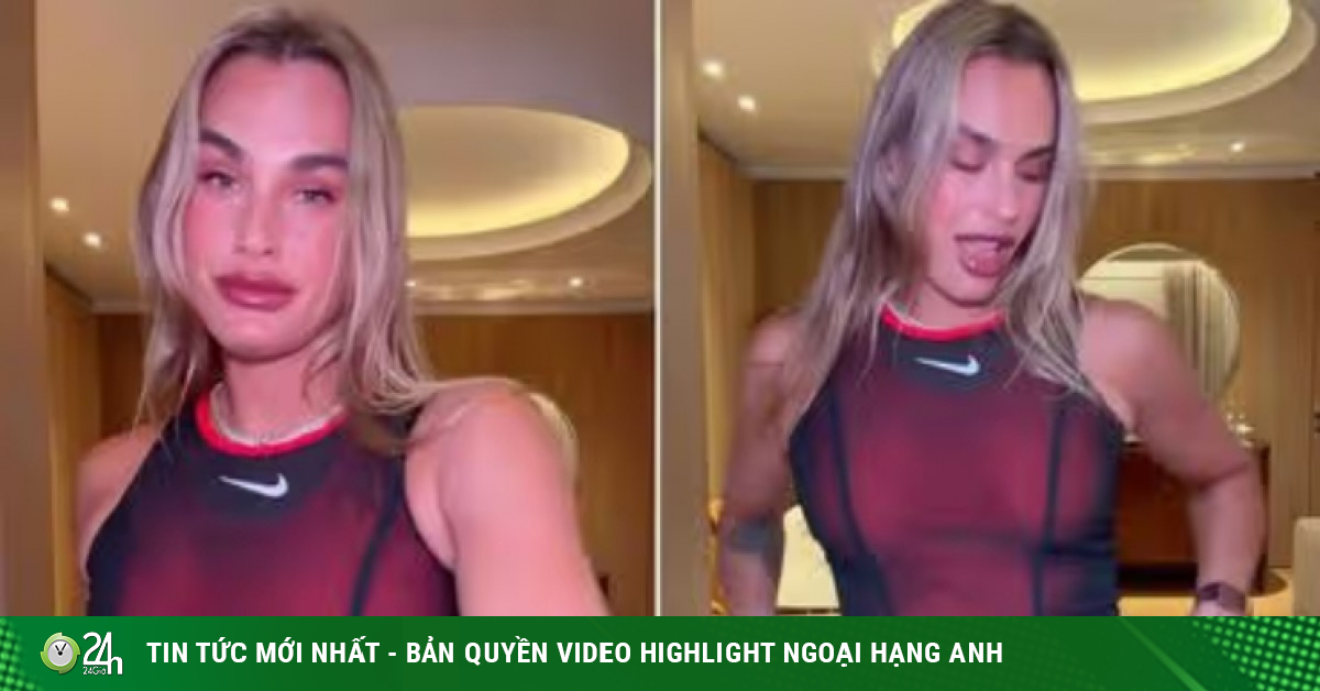 "Nữ hoàng tennis" Sabalenka lại đốt mắt khán giả với trang phục xuyên thấu