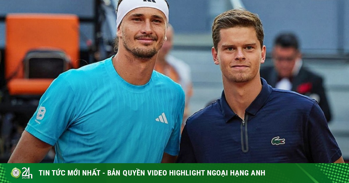 Tennis đỉnh cao Rome Open: Zverev gặp hiểm họa, “truyền nhân Nadal” so tài Arnaldi