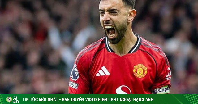 Bruno Fernandes đoạt giải Cầu thủ hay nhất mùa 2025/26, thắng sát sao Declan Rice