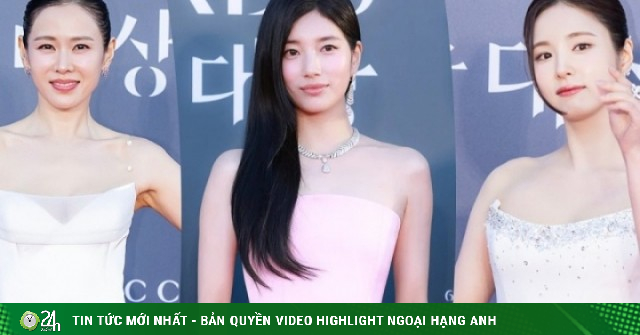Mỹ nhân, tài tử trên thảm đỏ Baeksang